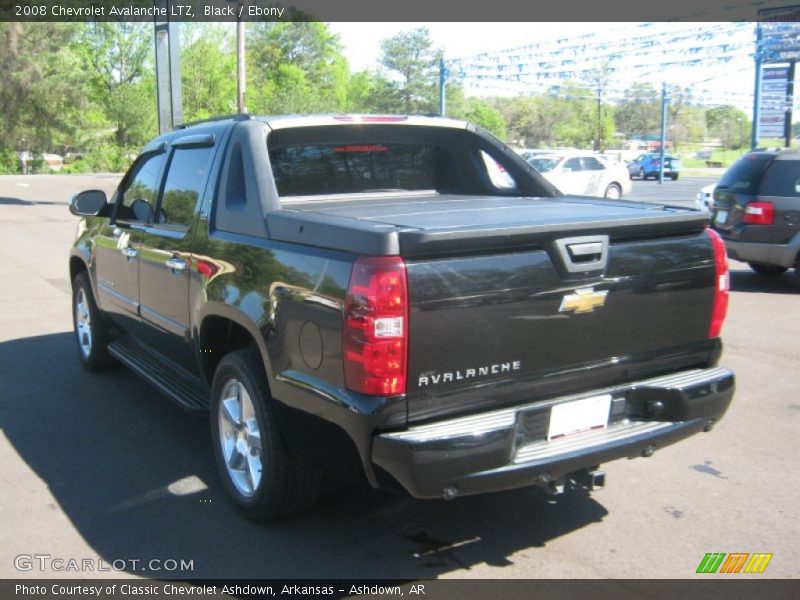 Black / Ebony 2008 Chevrolet Avalanche LTZ