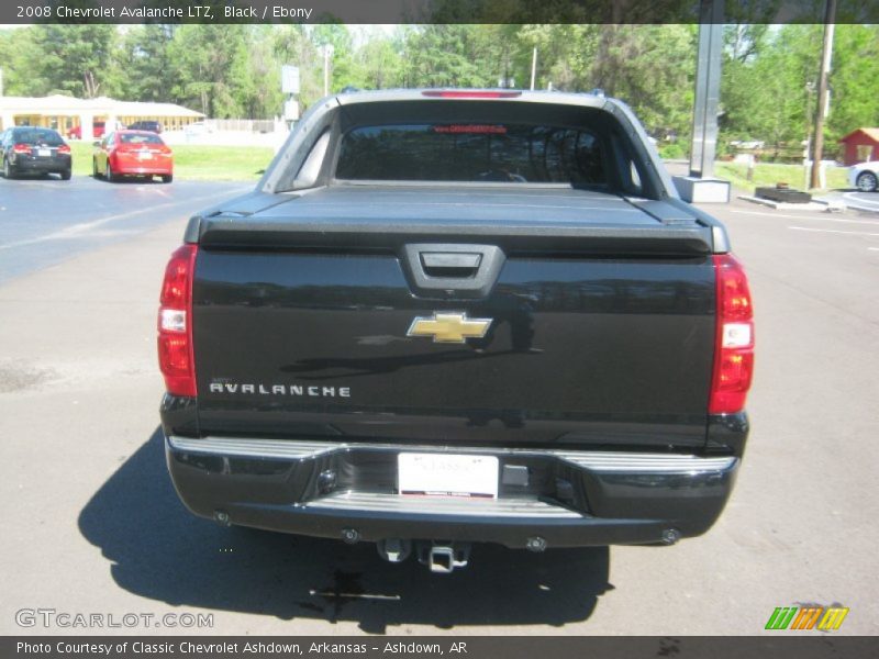 Black / Ebony 2008 Chevrolet Avalanche LTZ
