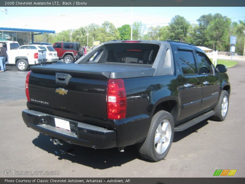 Black / Ebony 2008 Chevrolet Avalanche LTZ