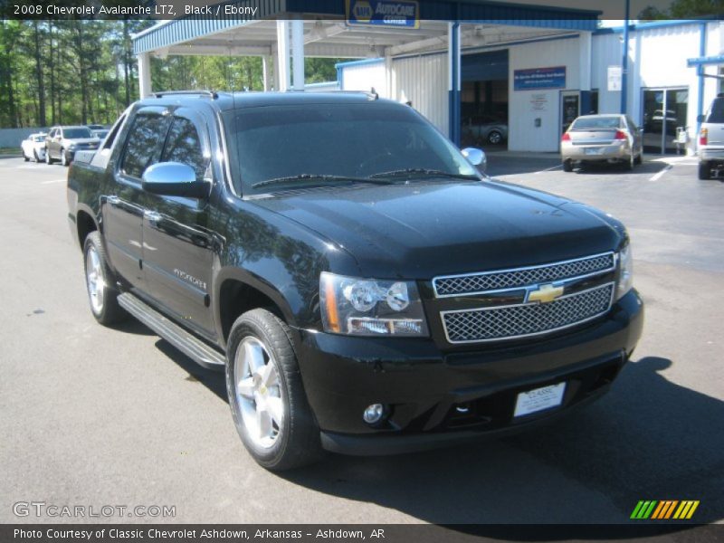 Black / Ebony 2008 Chevrolet Avalanche LTZ