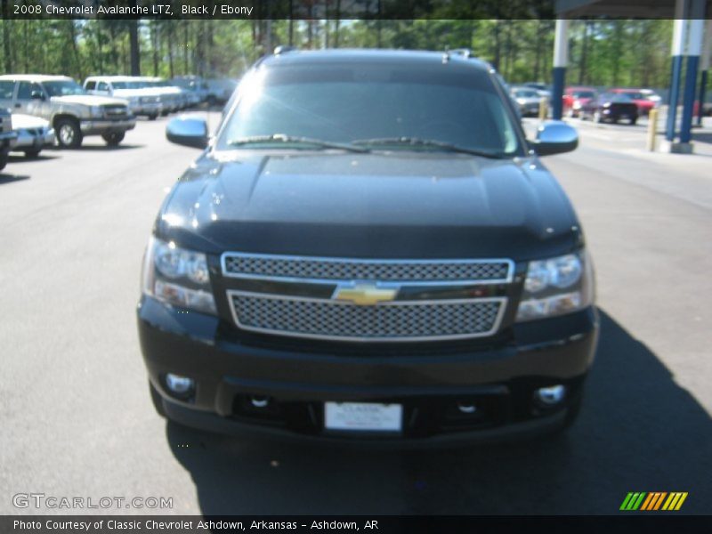 Black / Ebony 2008 Chevrolet Avalanche LTZ