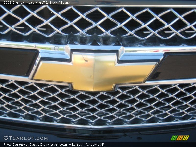 Black / Ebony 2008 Chevrolet Avalanche LTZ