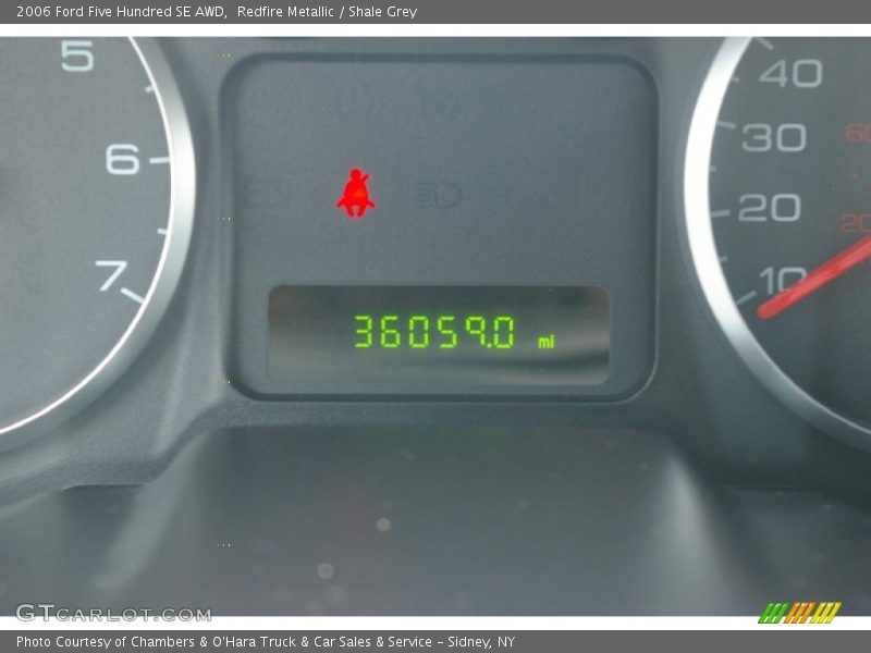 Redfire Metallic / Shale Grey 2006 Ford Five Hundred SE AWD