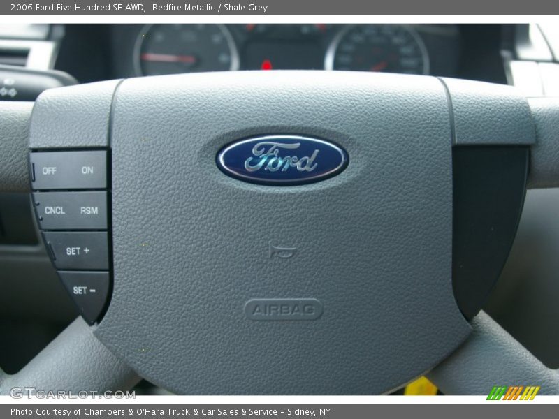 Redfire Metallic / Shale Grey 2006 Ford Five Hundred SE AWD