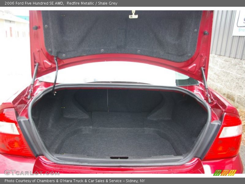 Redfire Metallic / Shale Grey 2006 Ford Five Hundred SE AWD