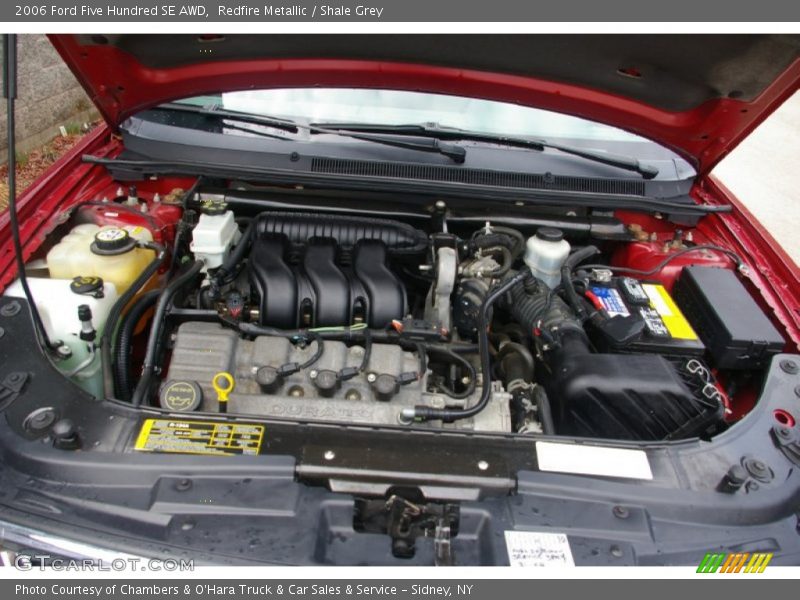 Redfire Metallic / Shale Grey 2006 Ford Five Hundred SE AWD