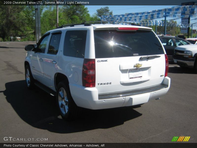 Summit White / Light Cashmere 2009 Chevrolet Tahoe LTZ
