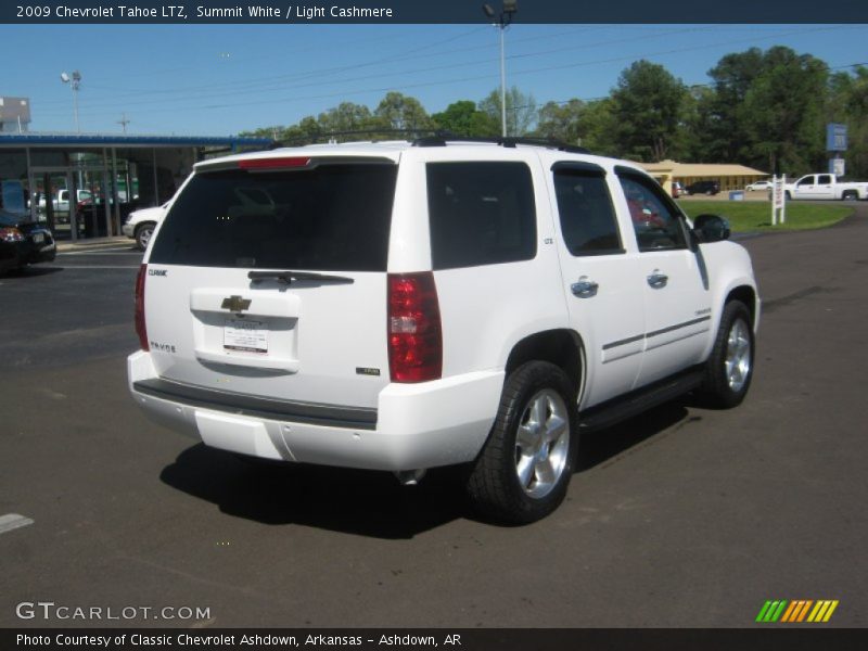 Summit White / Light Cashmere 2009 Chevrolet Tahoe LTZ