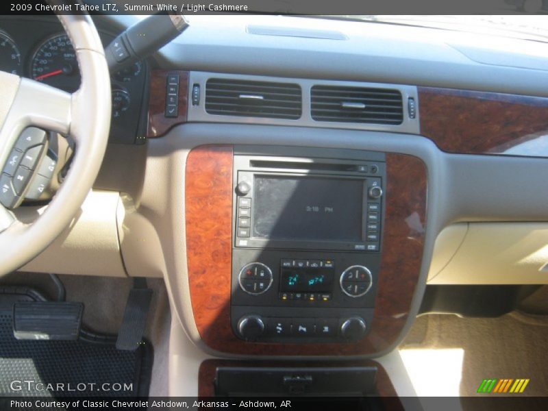 Summit White / Light Cashmere 2009 Chevrolet Tahoe LTZ