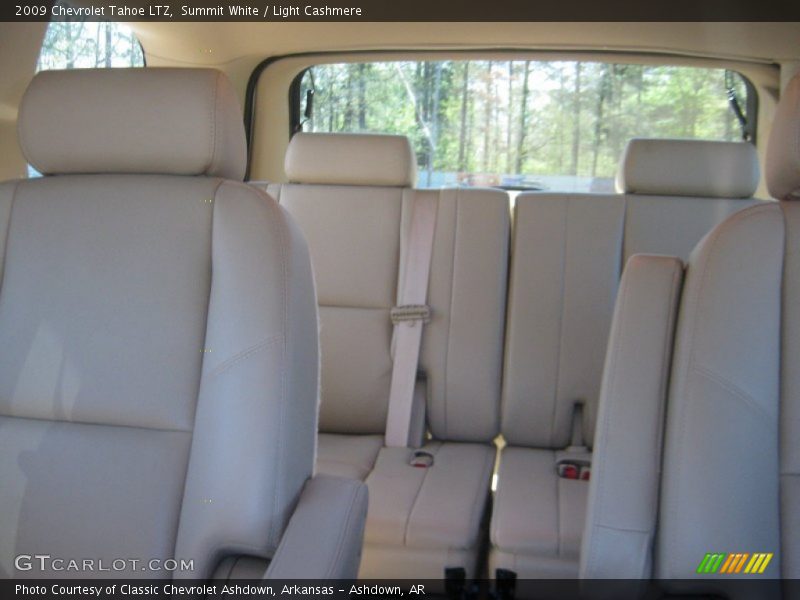 Summit White / Light Cashmere 2009 Chevrolet Tahoe LTZ