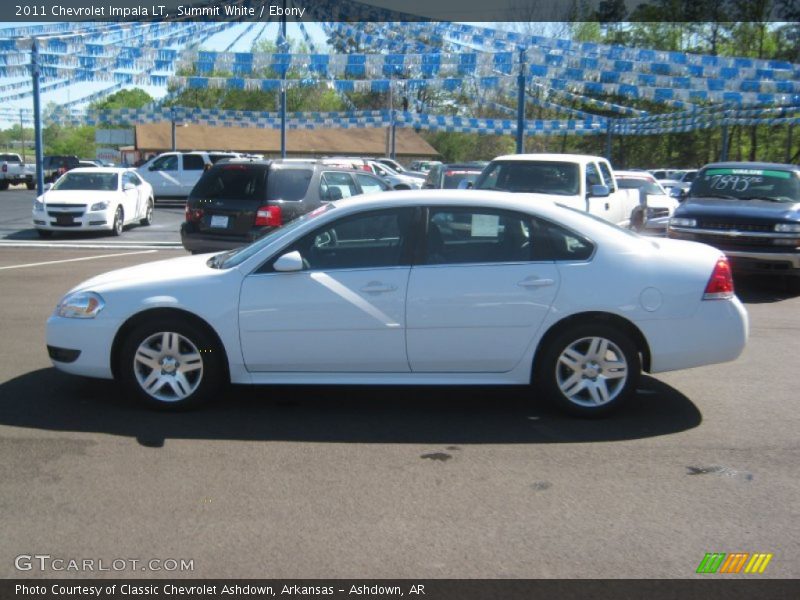 Summit White / Ebony 2011 Chevrolet Impala LT