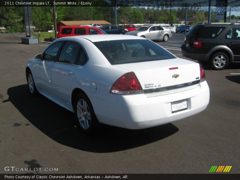 Summit White / Ebony 2011 Chevrolet Impala LT