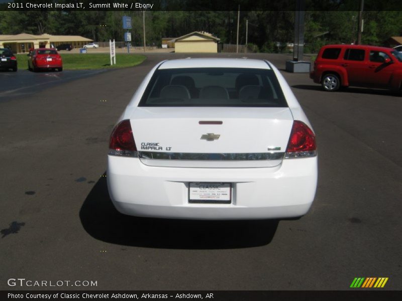 Summit White / Ebony 2011 Chevrolet Impala LT