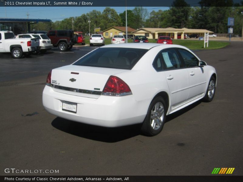 Summit White / Ebony 2011 Chevrolet Impala LT
