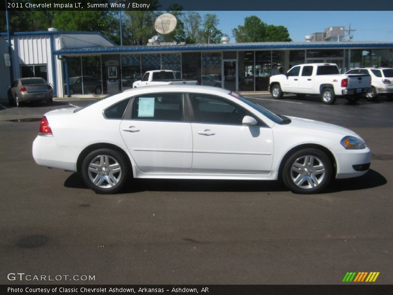 Summit White / Ebony 2011 Chevrolet Impala LT