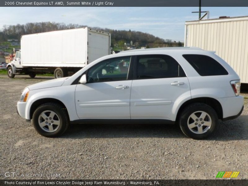 Summit White / Light Gray 2006 Chevrolet Equinox LT AWD