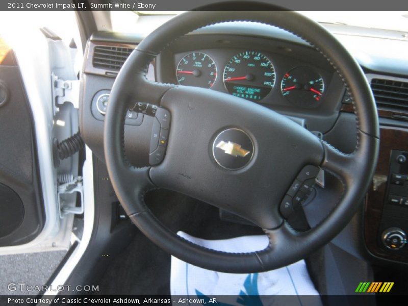 Summit White / Ebony 2011 Chevrolet Impala LT
