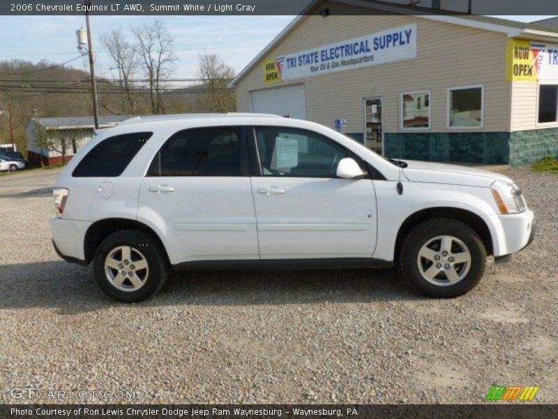 Summit White / Light Gray 2006 Chevrolet Equinox LT AWD