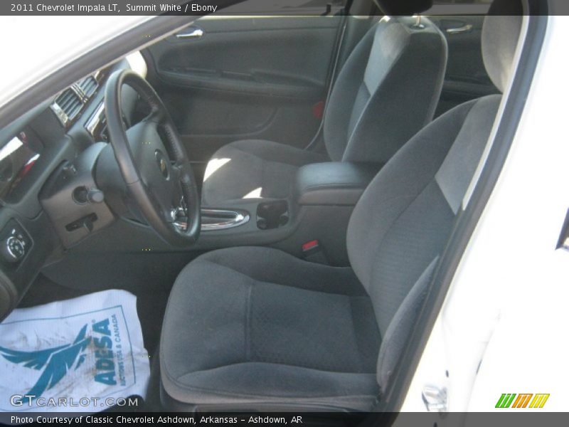 Summit White / Ebony 2011 Chevrolet Impala LT