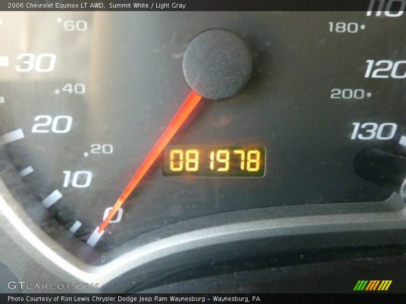 Summit White / Light Gray 2006 Chevrolet Equinox LT AWD