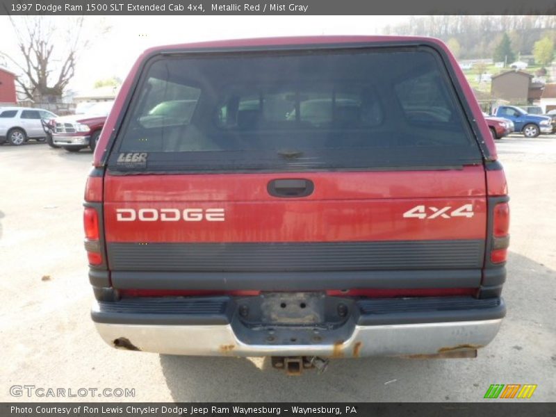 Metallic Red / Mist Gray 1997 Dodge Ram 1500 SLT Extended Cab 4x4