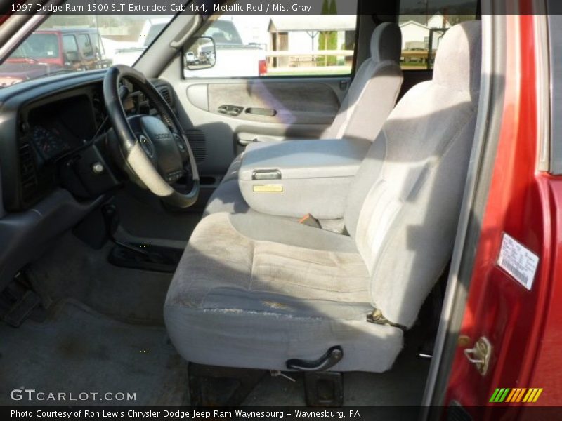 Metallic Red / Mist Gray 1997 Dodge Ram 1500 SLT Extended Cab 4x4