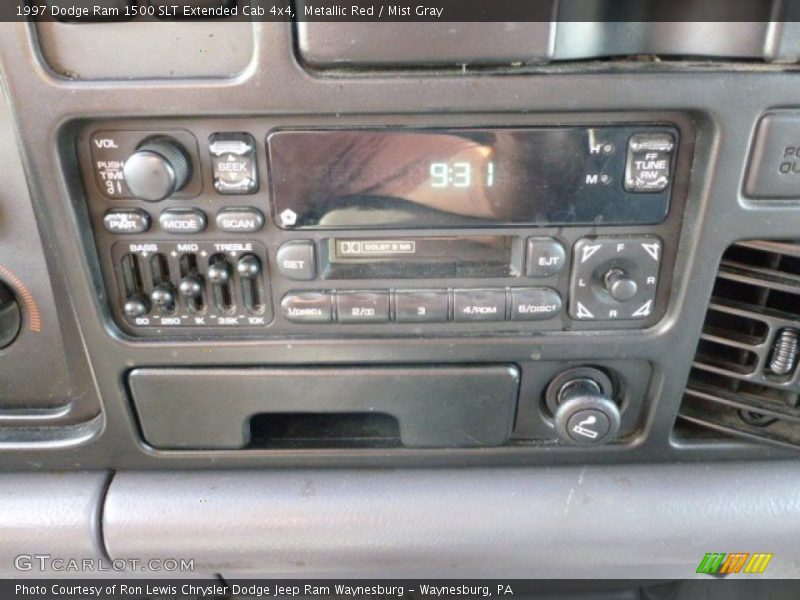 Metallic Red / Mist Gray 1997 Dodge Ram 1500 SLT Extended Cab 4x4