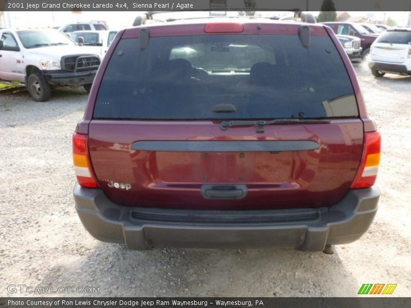 Sienna Pearl / Agate 2001 Jeep Grand Cherokee Laredo 4x4
