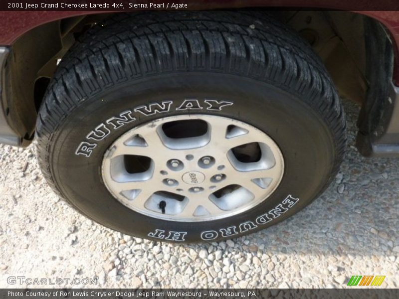 Sienna Pearl / Agate 2001 Jeep Grand Cherokee Laredo 4x4