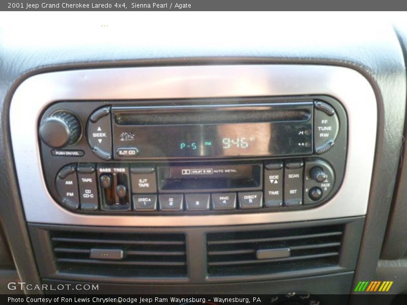 Sienna Pearl / Agate 2001 Jeep Grand Cherokee Laredo 4x4