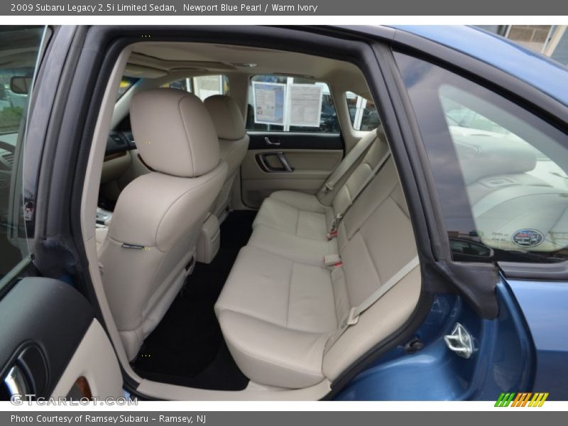 Newport Blue Pearl / Warm Ivory 2009 Subaru Legacy 2.5i Limited Sedan