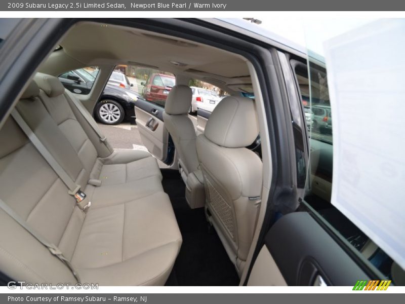 Newport Blue Pearl / Warm Ivory 2009 Subaru Legacy 2.5i Limited Sedan
