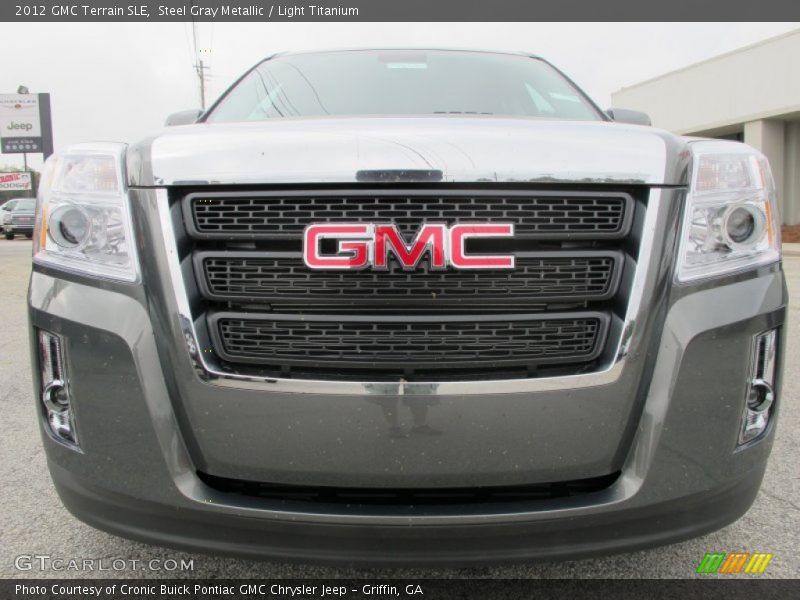 Steel Gray Metallic / Light Titanium 2012 GMC Terrain SLE