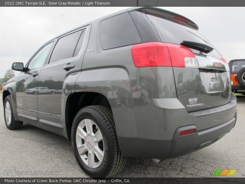 Steel Gray Metallic / Light Titanium 2012 GMC Terrain SLE