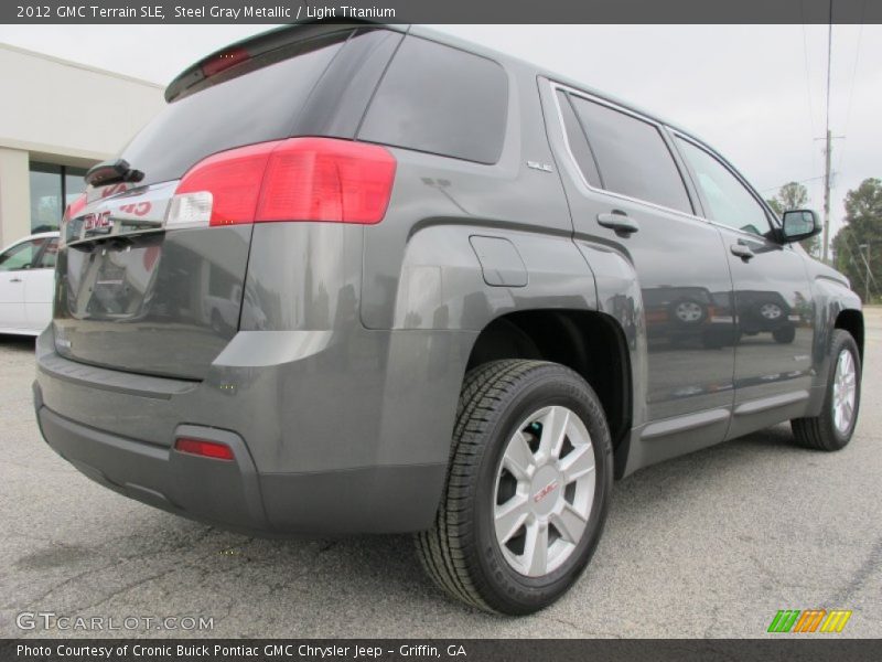 Steel Gray Metallic / Light Titanium 2012 GMC Terrain SLE