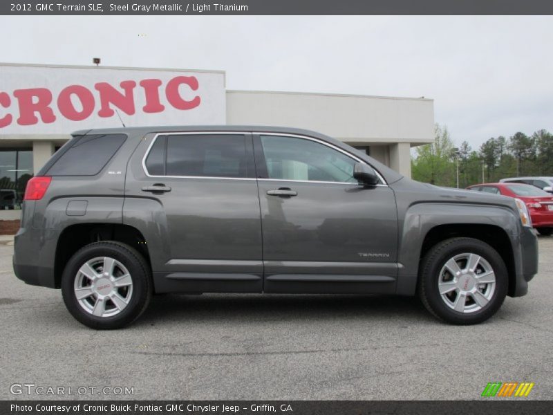Steel Gray Metallic / Light Titanium 2012 GMC Terrain SLE