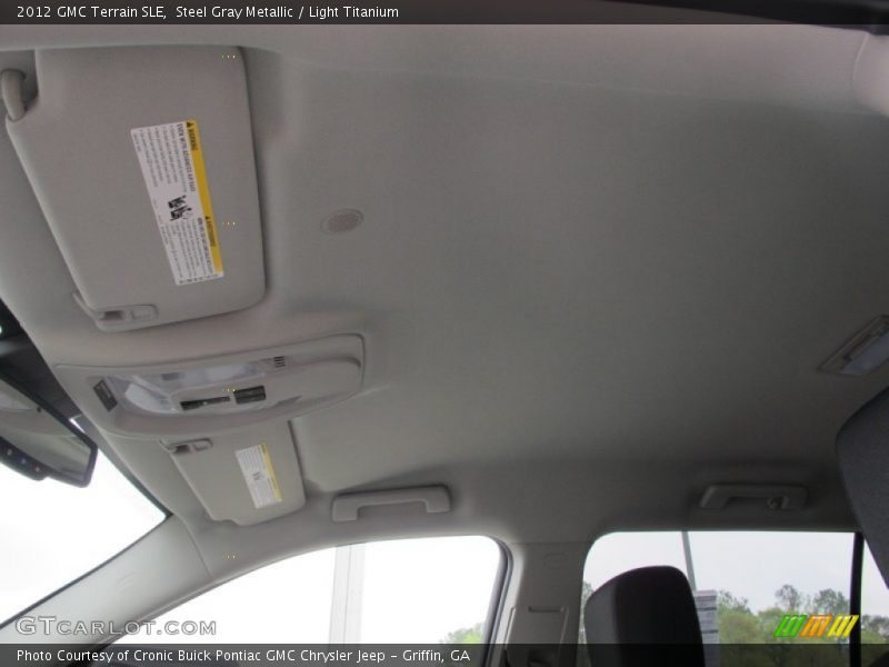 Steel Gray Metallic / Light Titanium 2012 GMC Terrain SLE