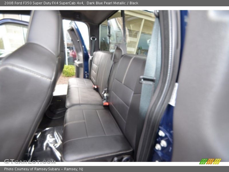 Rear Seat of 2008 F350 Super Duty FX4 SuperCab 4x4