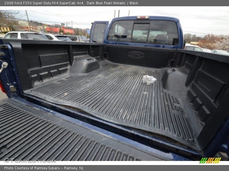 Dark Blue Pearl Metallic / Black 2008 Ford F350 Super Duty FX4 SuperCab 4x4