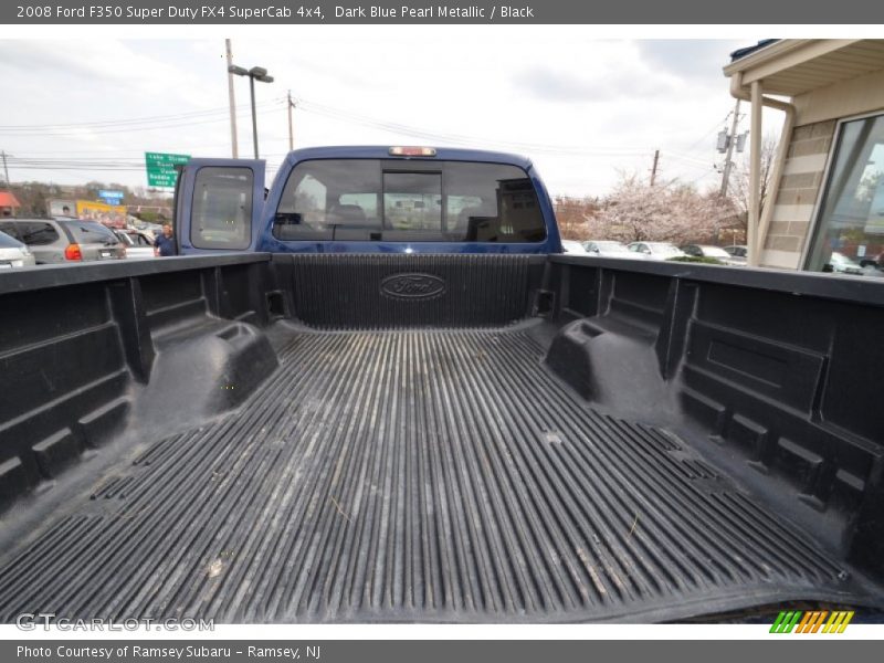 Dark Blue Pearl Metallic / Black 2008 Ford F350 Super Duty FX4 SuperCab 4x4