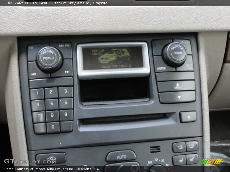 Titanium Gray Metallic / Graphite 2005 Volvo XC90 V8 AWD