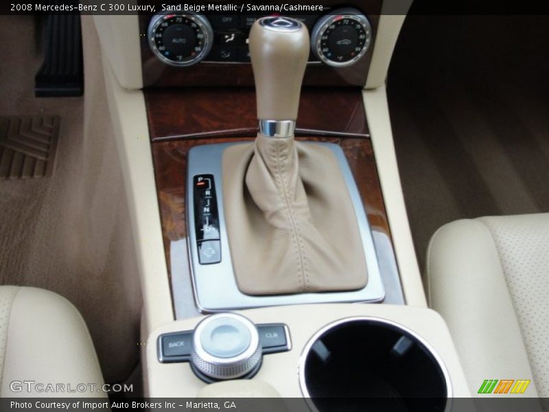 Sand Beige Metallic / Savanna/Cashmere 2008 Mercedes-Benz C 300 Luxury