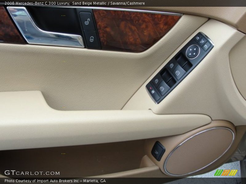 Sand Beige Metallic / Savanna/Cashmere 2008 Mercedes-Benz C 300 Luxury