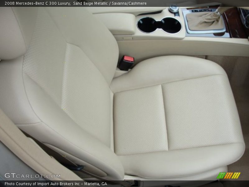 Sand Beige Metallic / Savanna/Cashmere 2008 Mercedes-Benz C 300 Luxury