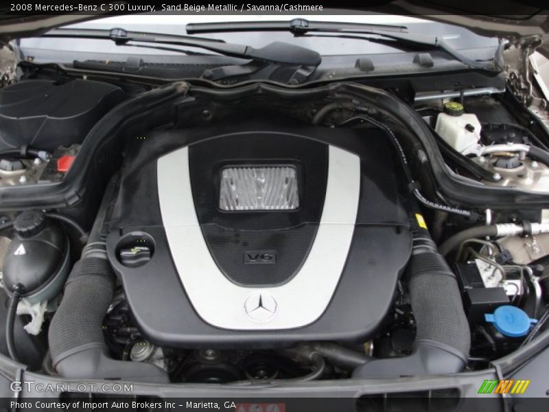 Sand Beige Metallic / Savanna/Cashmere 2008 Mercedes-Benz C 300 Luxury