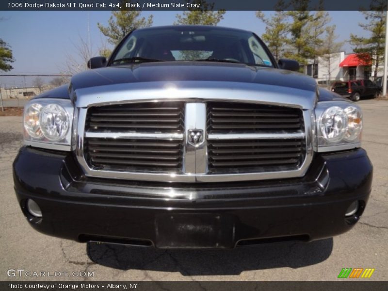 Black / Medium Slate Gray 2006 Dodge Dakota SLT Quad Cab 4x4