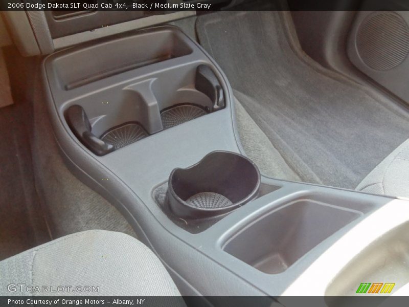 Black / Medium Slate Gray 2006 Dodge Dakota SLT Quad Cab 4x4