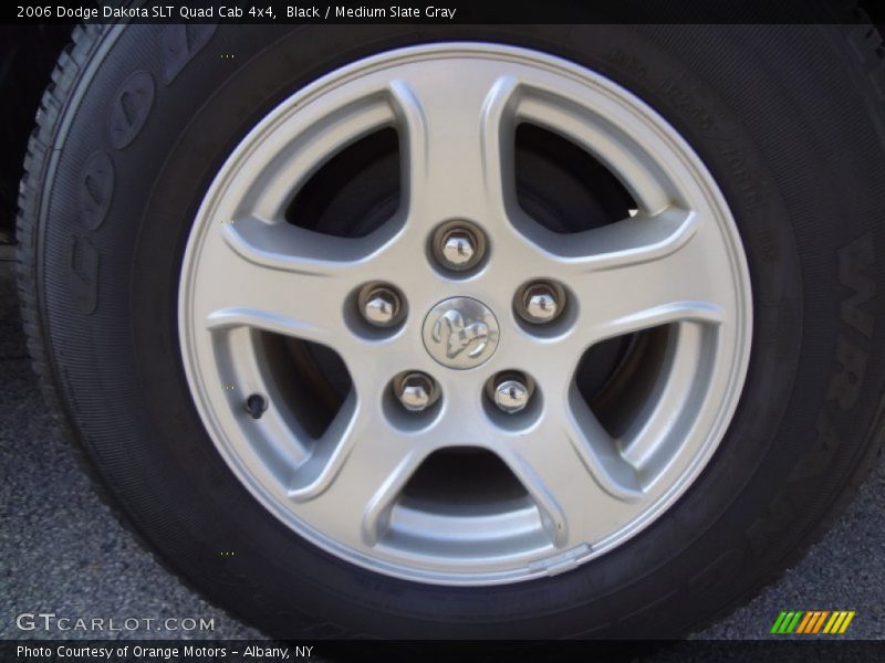 Black / Medium Slate Gray 2006 Dodge Dakota SLT Quad Cab 4x4