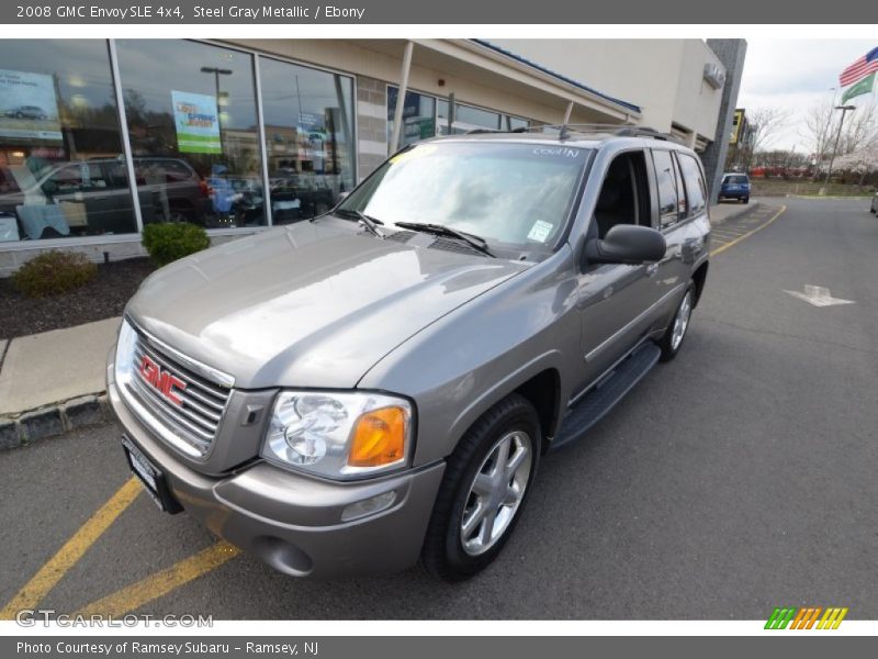 Steel Gray Metallic / Ebony 2008 GMC Envoy SLE 4x4