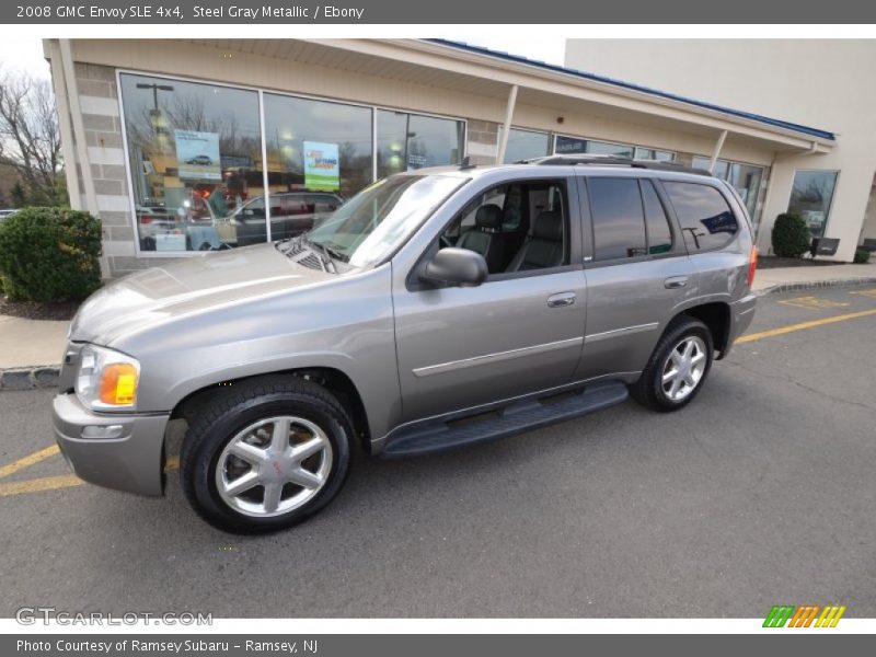 Steel Gray Metallic / Ebony 2008 GMC Envoy SLE 4x4
